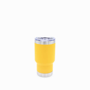 Vaso doble pared amarillo 330ml