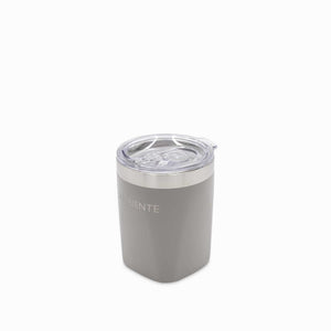 Vaso doble pared gris 300ml