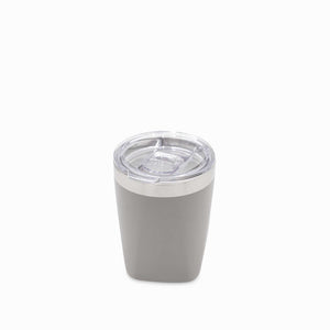 Vaso doble pared gris 300ml