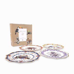 Plato Tesoro jungla 20cm setx4