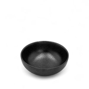 Tazón negro mate 11cm