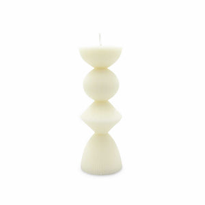 Vela Lazo ivory 19cm-1-AMBIENTE GOURMET MÉXICO