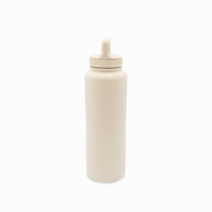 Termo doble pared beige 1 litro