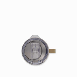 Mug doble pared en acero taupe 420ml