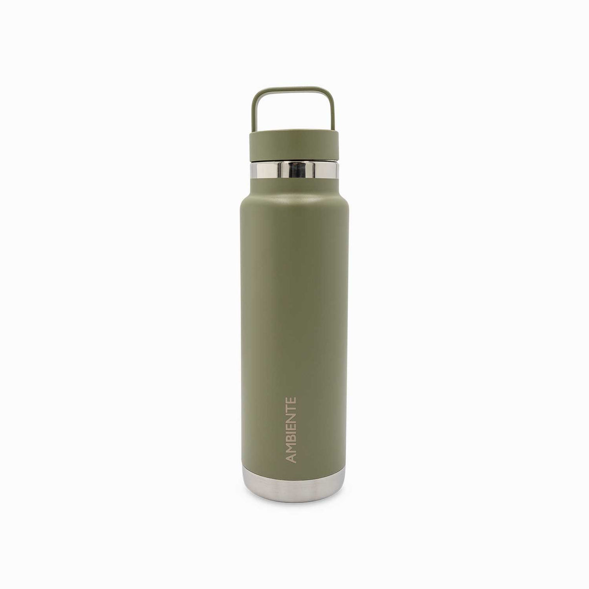 Termo doble pared verde oscuro 600ml
