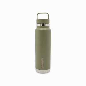 Termo doble pared verde oscuro 600ml