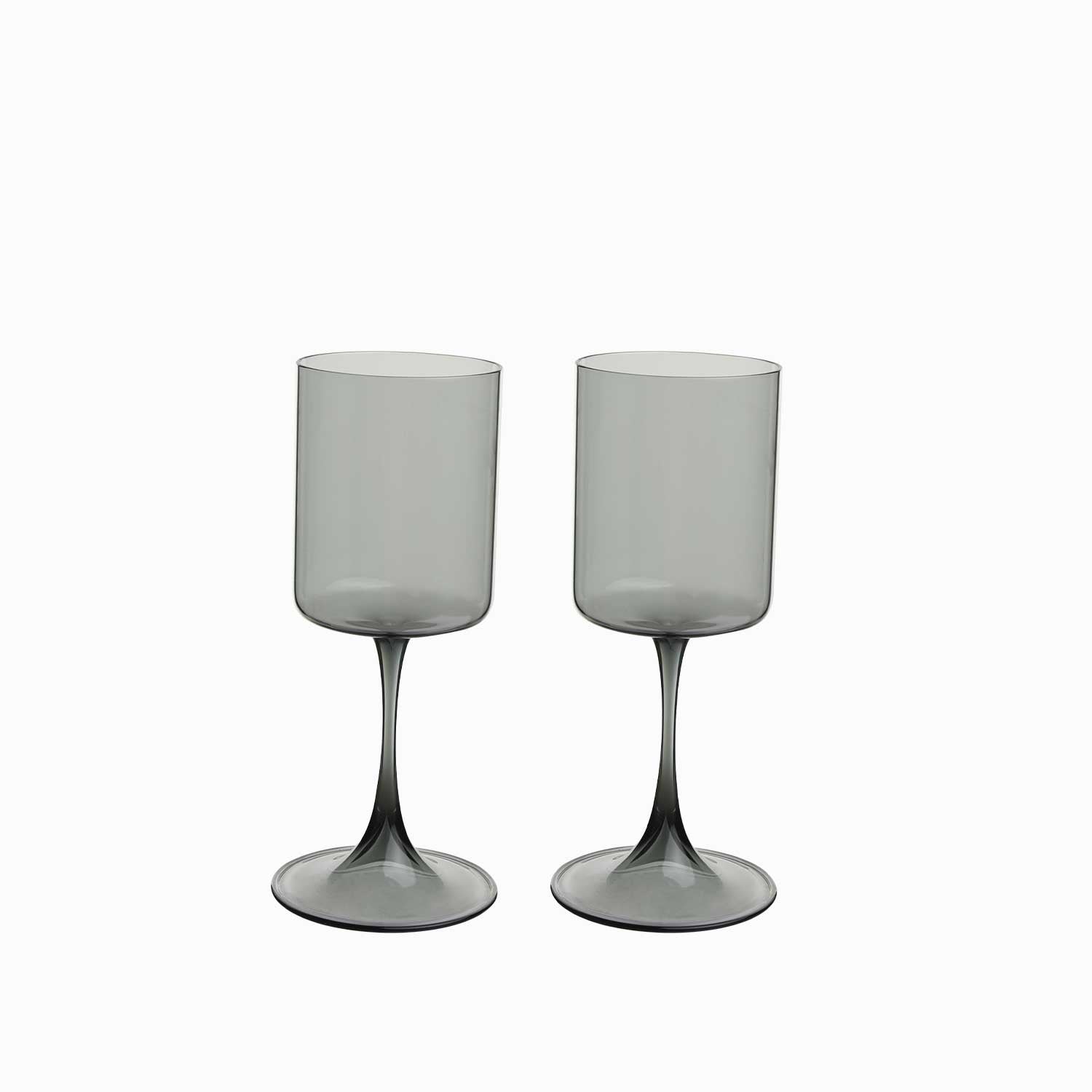 Copa vino gris 445ml setx2