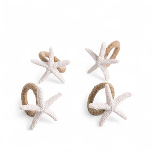 Aros de servilleta estrella de mar setx4-1-AMBIENTE GOURMET MÉXICO