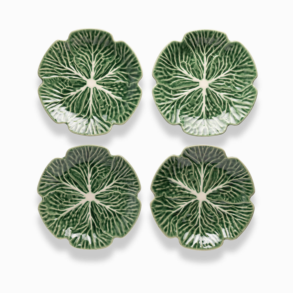 Plato Mediano Huerto Verde 18,8Cm Set X4