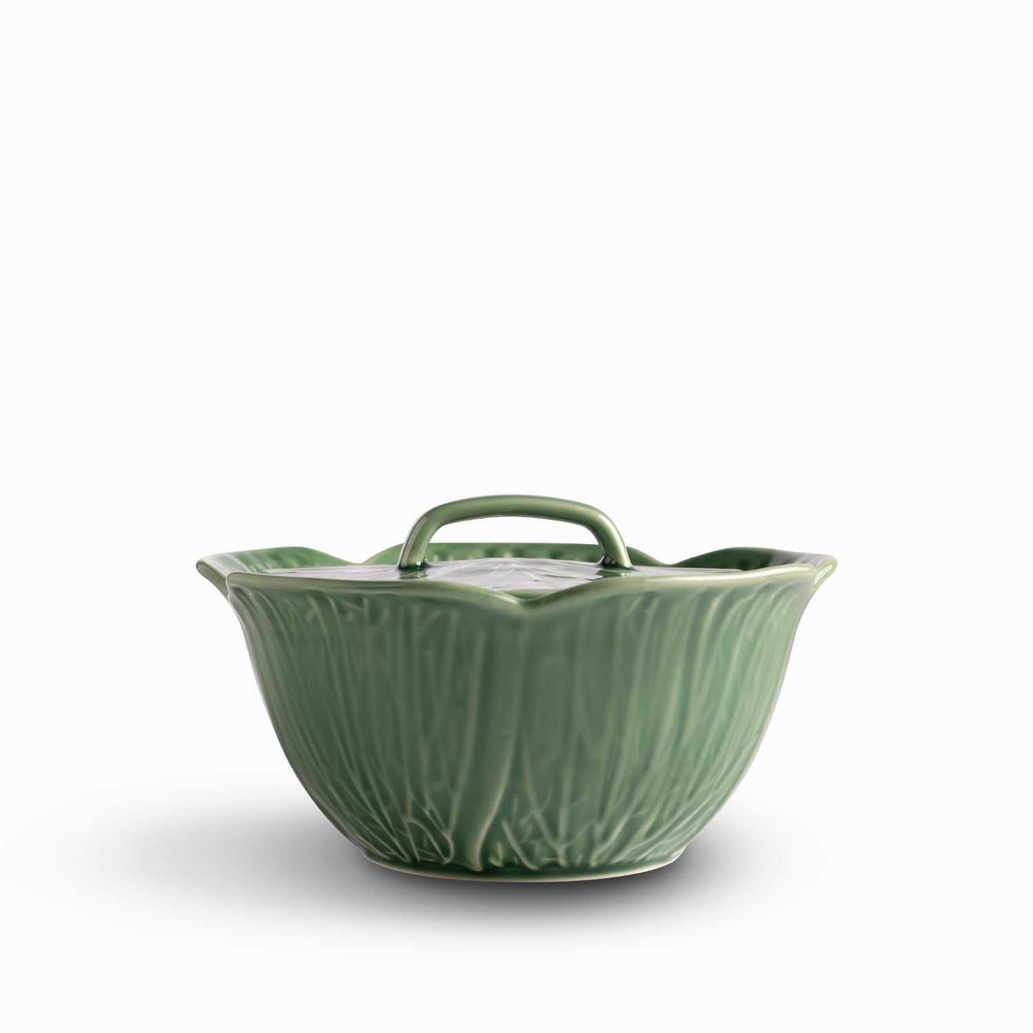 Tazon Con Tapa Huerto Verde 20Cm