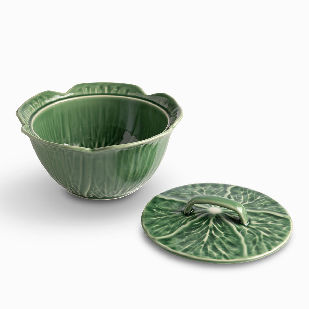 Tazon Con Tapa Huerto Verde 20Cm