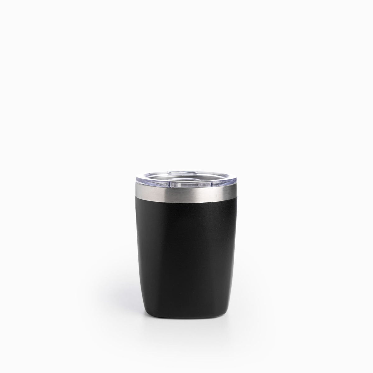 Vaso Doble Pared Negro 300Ml
