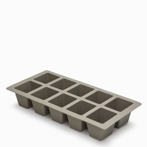 Cubeta hielo en silicona gris-1-AMBIENTE GOURMET MÉXICO