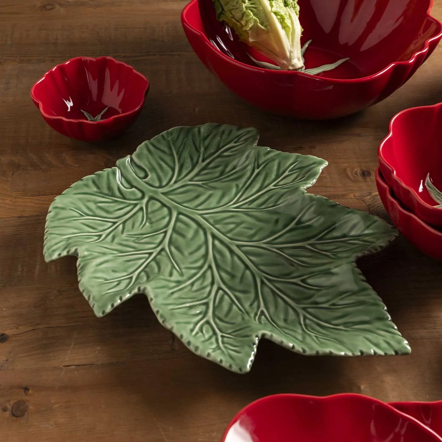 Bandeja Hoja Huerto Mestizo 33Cm - Ambiente Gourmet México