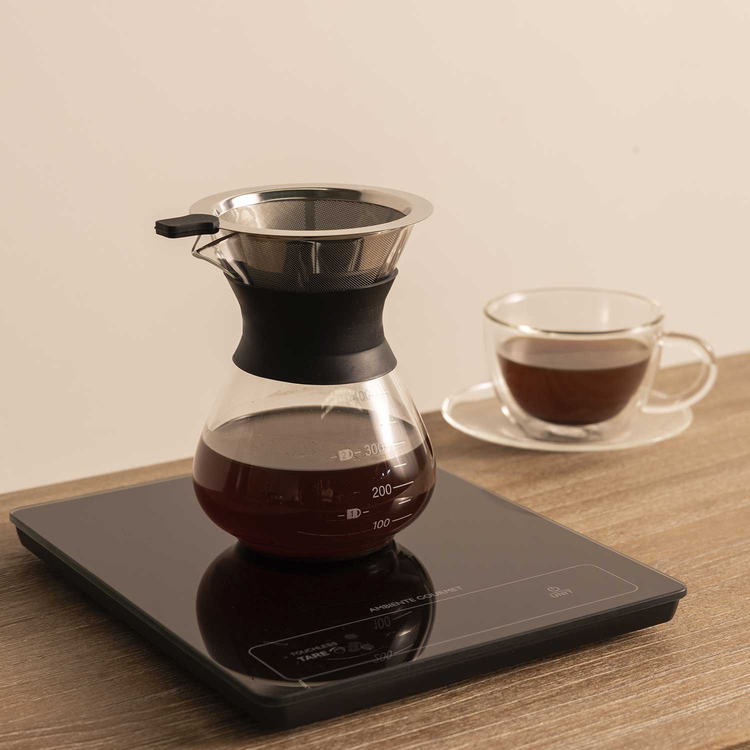 Cafetera manual con filtro - Ambiente Gourmet México