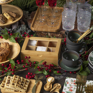 Caja para te en bambu - Ambiente Gourmet México