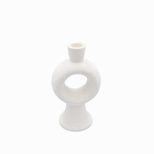 Candelabro Aro blanco - Ambiente Gourmet México