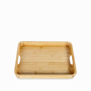 Charola en bambu mediana 38x27.8cm - Ambiente Gourmet México
