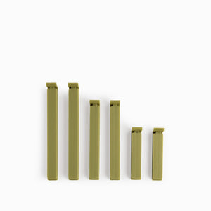 Clips Para Bolsas Verde Set X6 - Ambiente Gourmet México