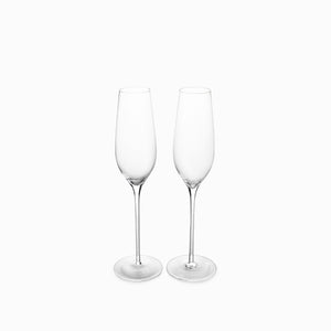 Copa champana en cristal 230 ml setx2 - Ambiente Gourmet México