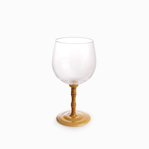 Copa en acrílico bambú 650ml - Ambiente Gourmet México
