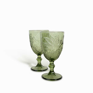 Copa hoja cannabis setx2 - Ambiente Gourmet México