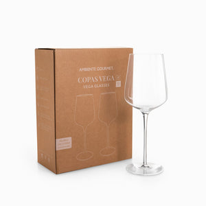 Copa vega en cristal 650 ml setx2 - Ambiente Gourmet México