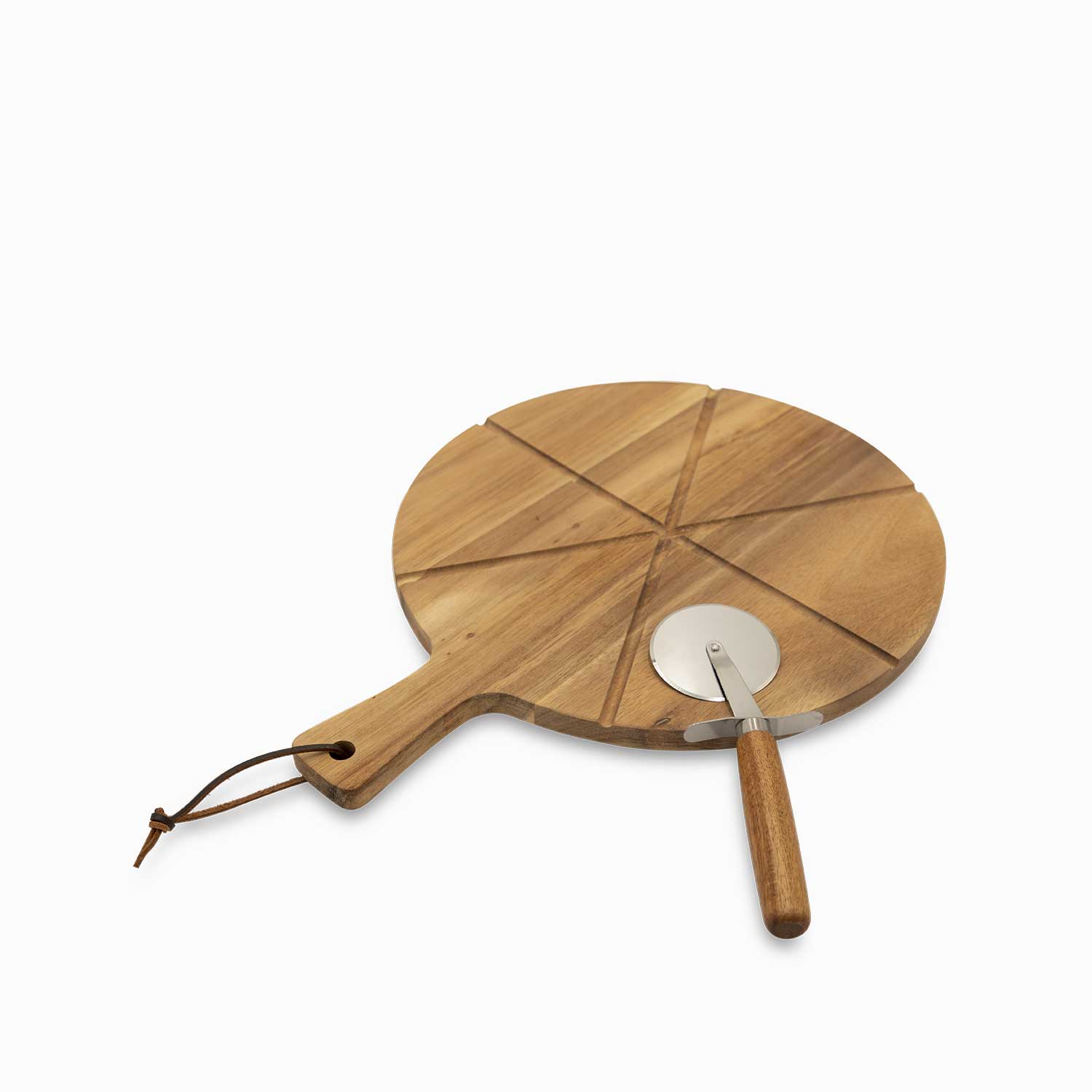 Cortador y tabla para pizza setx2