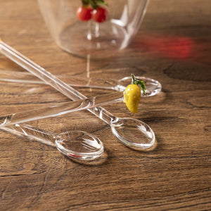 Cucharas de vidrio frutas set x4 - Ambiente Gourmet México