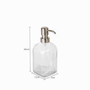 Dispensador de Jabón Cuadrado Rayas - Ambiente Gourmet México