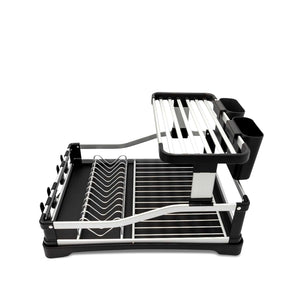 Escurridor negro doble 53.2x36.8x26.5 - Ambiente Gourmet México