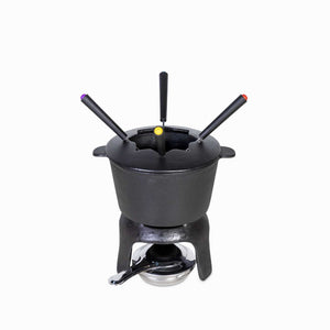 Fondue negro en hierro fundido - Ambiente Gourmet México