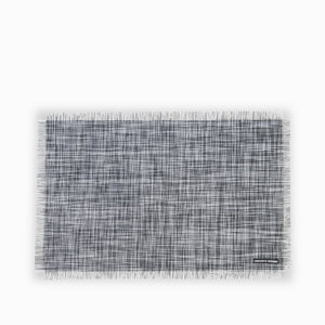 Individual desflecado blanco y negro - Ambiente Gourmet México