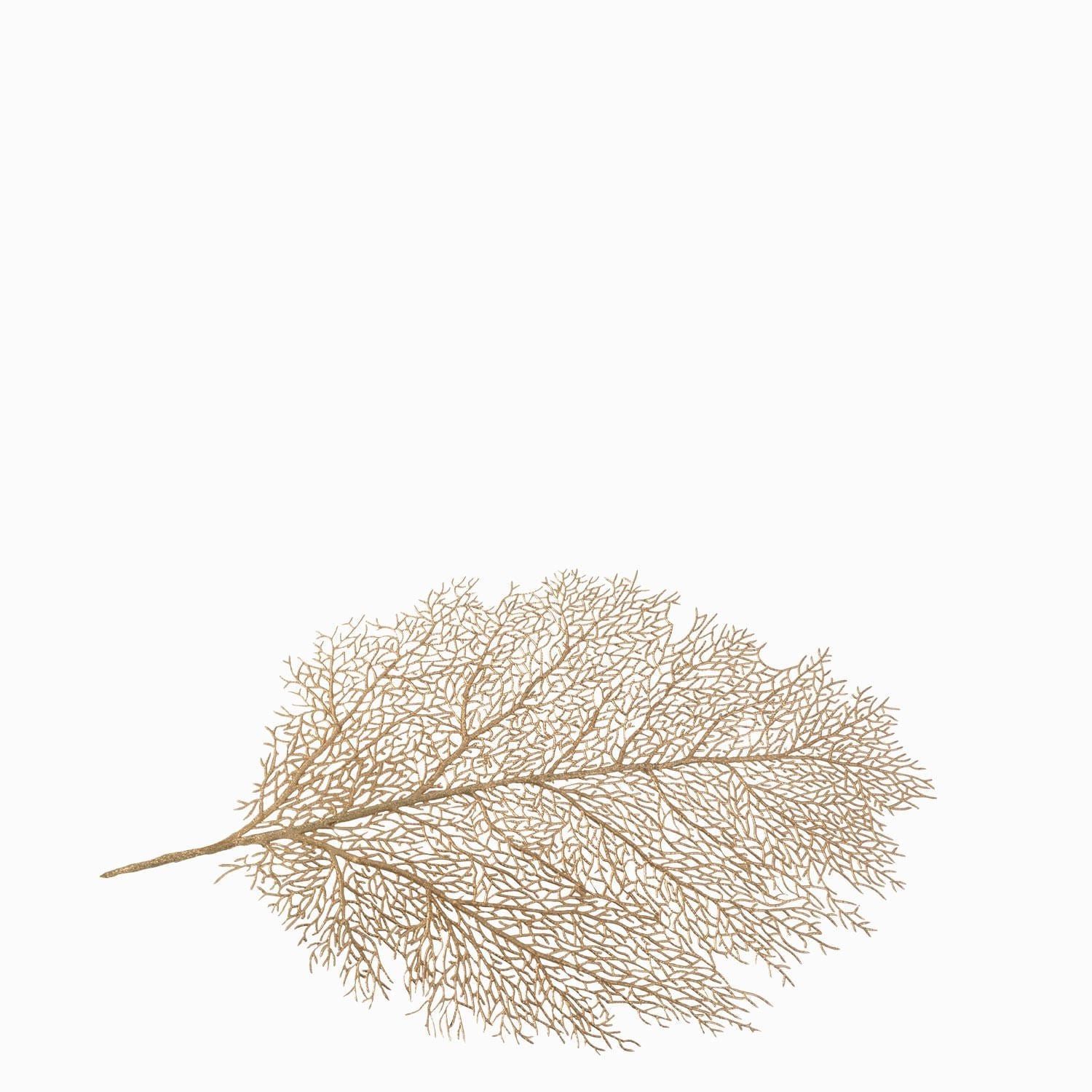 Individual hoja dorada - Ambiente Gourmet México