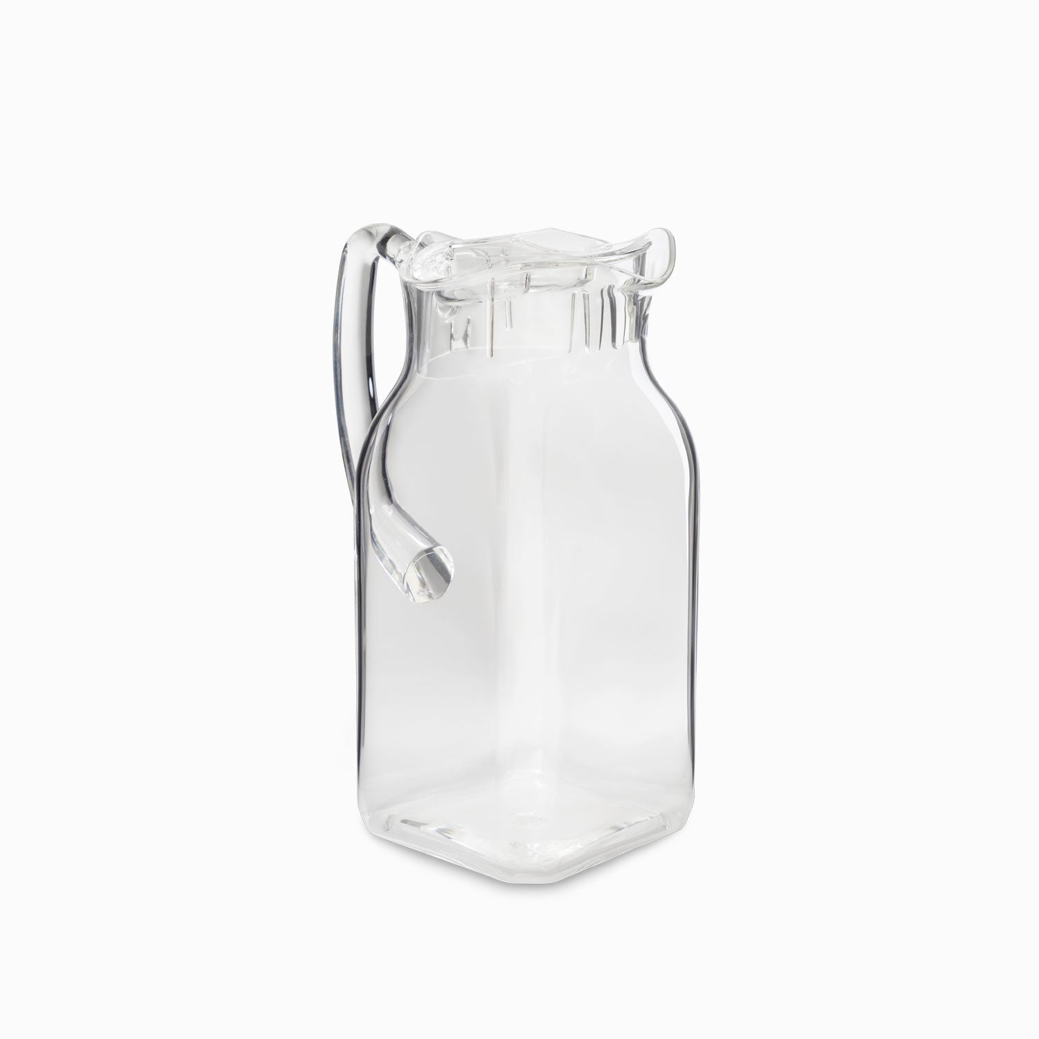 Jarra cuadrada con tapa en acrilico - Ambiente Gourmet México