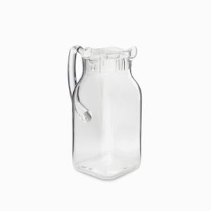 Jarra cuadrada con tapa en acrilico - Ambiente Gourmet México