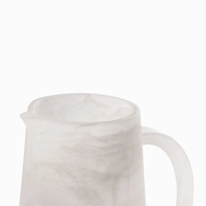 Jarra en Resina Blanca
