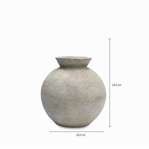 Jarrón Terracota Bajo - Ambiente Gourmet México