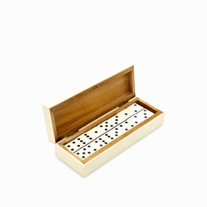 Juego domino blanco y negro