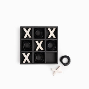 Juego tres en raya blanco y negro - Ambiente Gourmet México