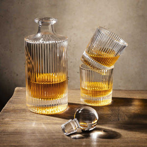 Licorera y vasos para licor dublin setx3 - Ambiente Gourmet México