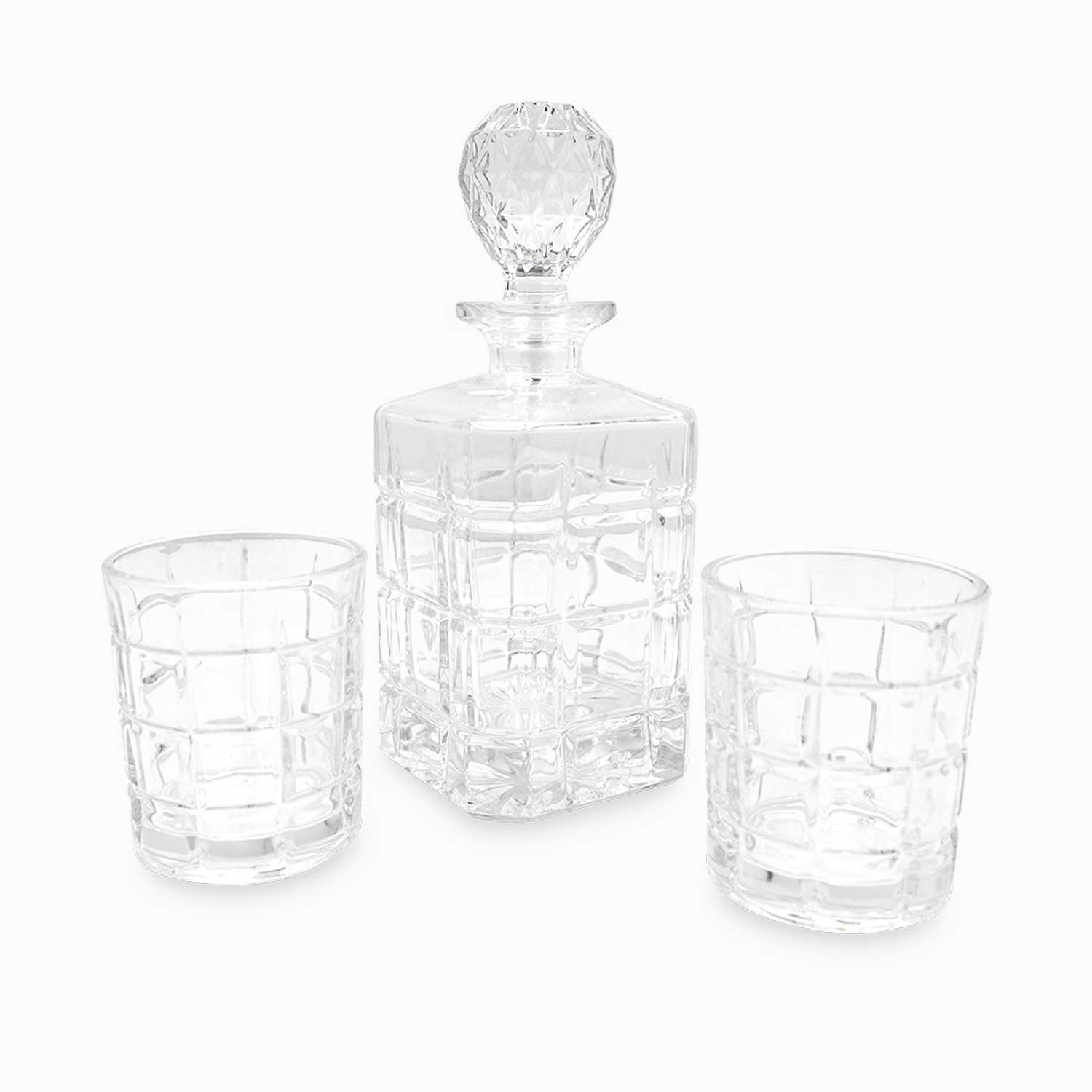 Licorera y vasos para licor ezra setx3 - Ambiente Gourmet México