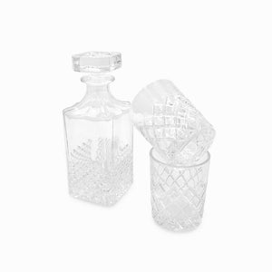 Licorera y vasos para licor lago setx3 - Ambiente Gourmet México