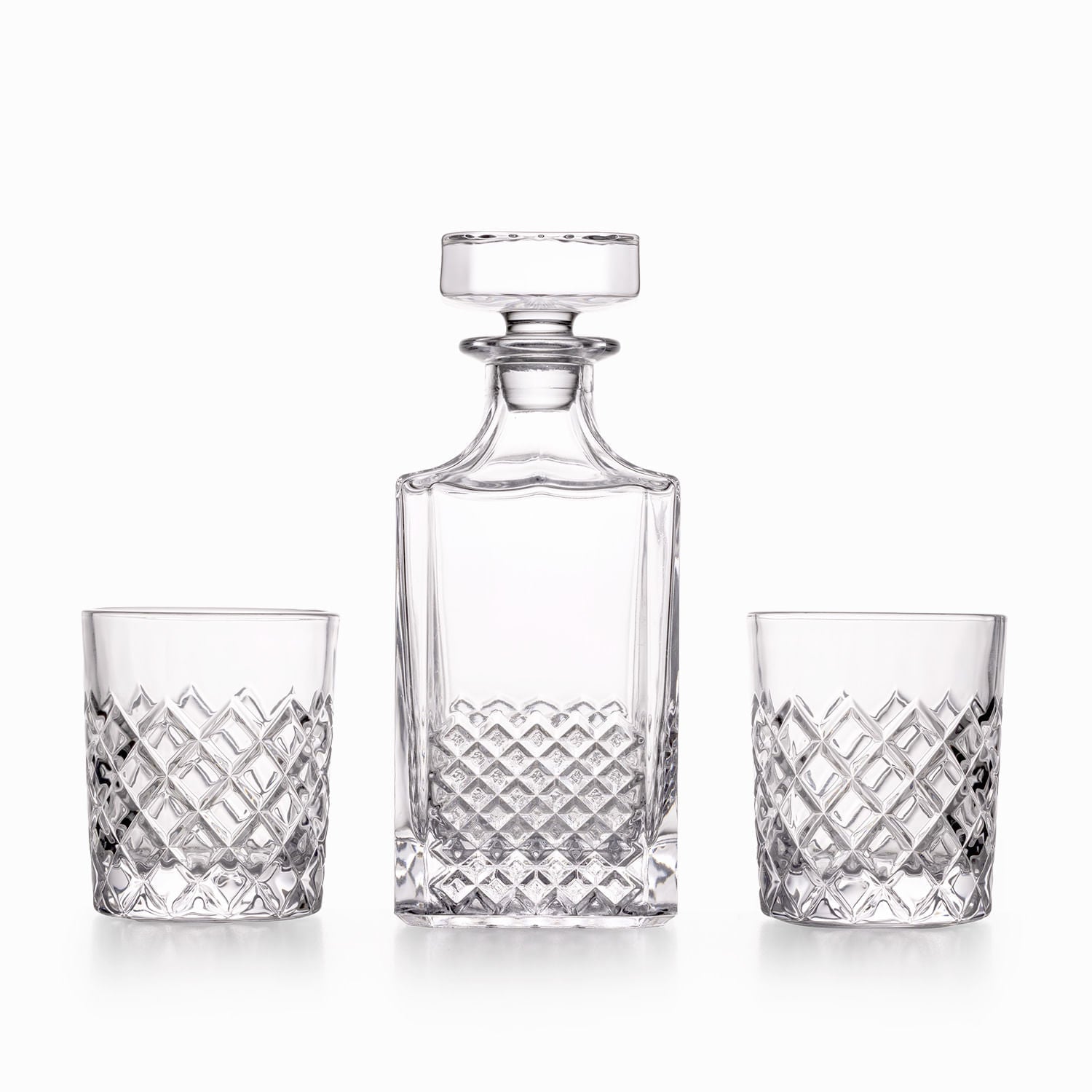 Licorera y vasos para licor lago setx3 - Ambiente Gourmet México