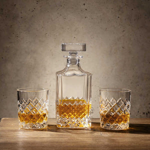Licorera y vasos para licor lago setx3 - Ambiente Gourmet México