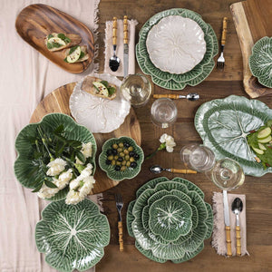 Mantel para mesa flecos beige 140x240cm