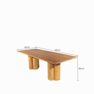 Mesa Comedor Oslo Cilindro