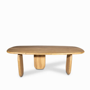 Mesa de comedor león 76x210x100