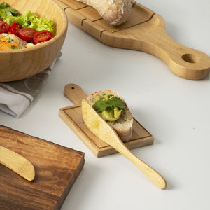 Mini tabla en bambu cuadrada - Ambiente Gourmet México