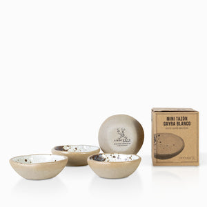 Mini tazon gayra blanco 40 ml setx4 - Ambiente Gourmet México